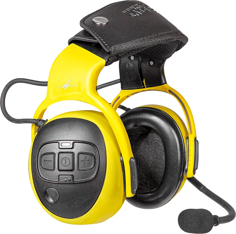 Airlink 3085 wireless yellow headset for aviation environments